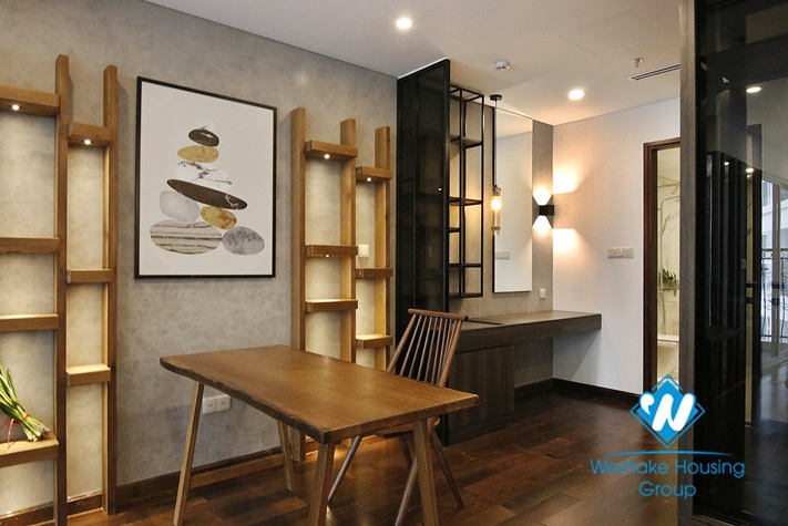 Spacious 2 bedrooms, 2 bathrooms apartment is located in Truc Bach Area , Hanoi